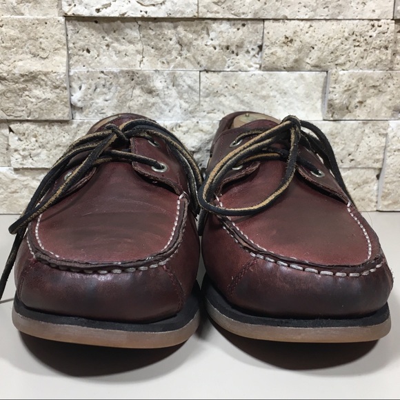 Timberland Men's 2-Eye Boat Shoes Size 7 - Picture 5 of 8